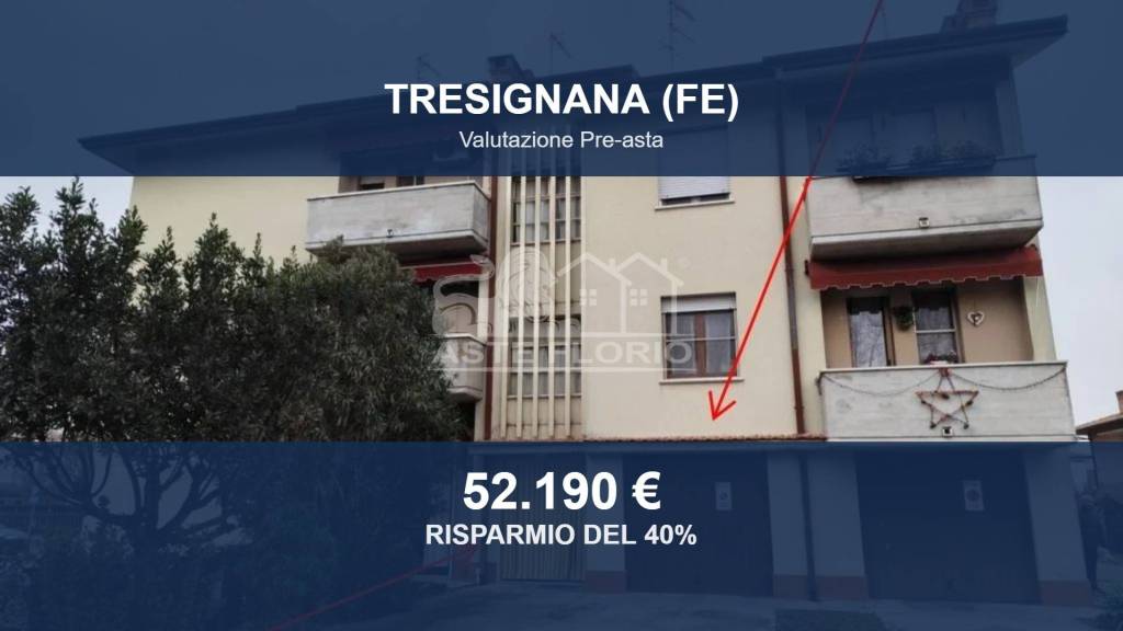 appartamento in vendita a Tresignana in zona Tresigallo