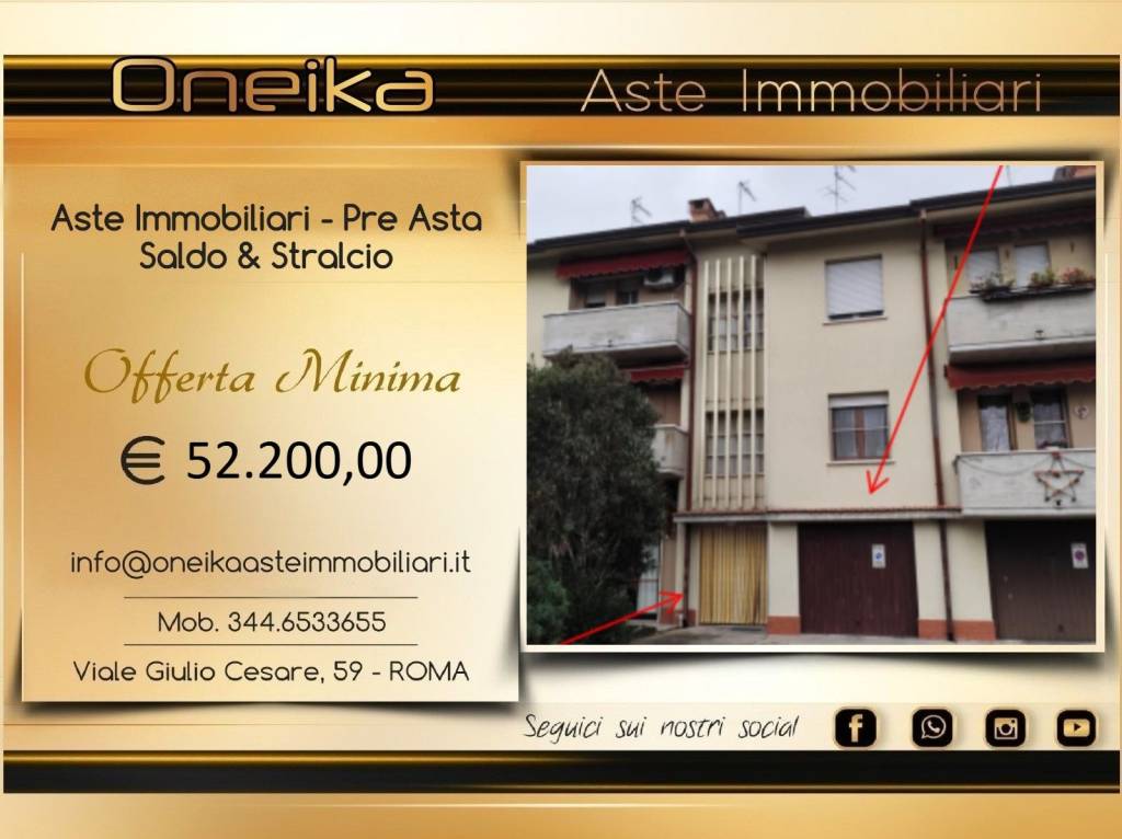 appartamento in vendita a Tresignana in zona Tresigallo