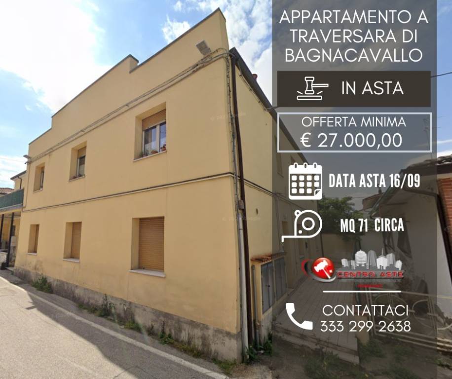 appartamento in vendita a Bagnacavallo in zona Traversara