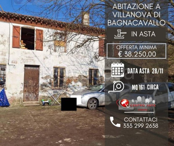 appartamento in vendita a Bagnacavallo in zona Villanova