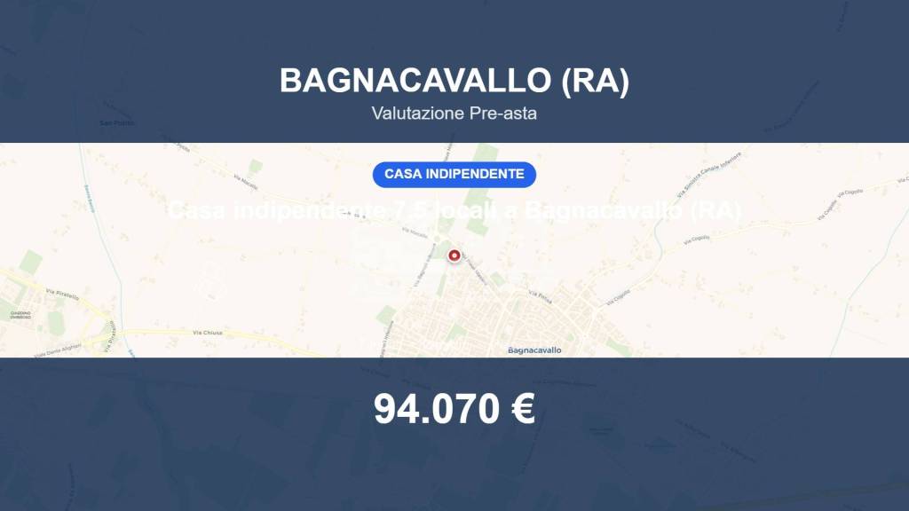casa indipendente in vendita a Bagnacavallo