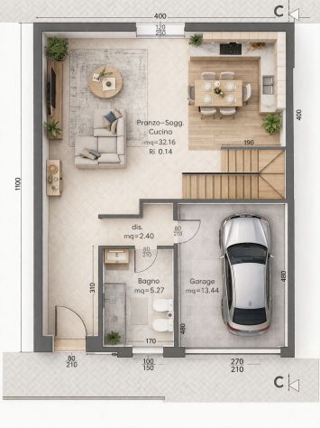 casa indipendente in vendita a Bagnacavallo in zona Glorie