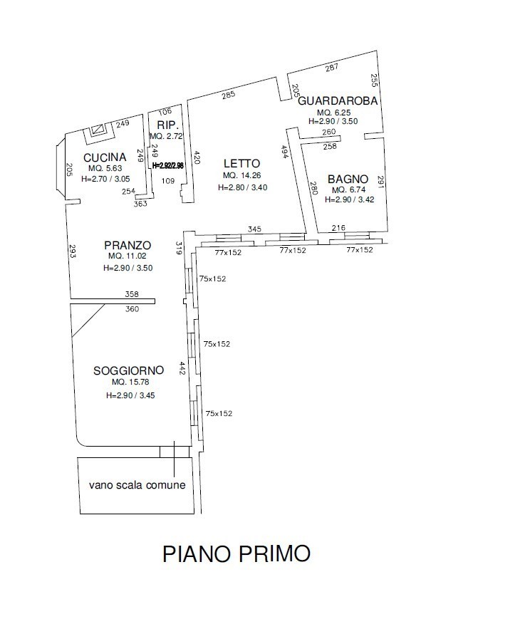 appartamento in vendita a Bagnacavallo