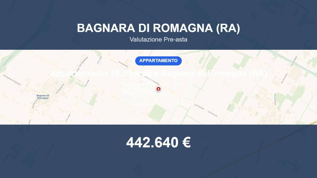 appartamento in vendita a Bagnara di Romagna