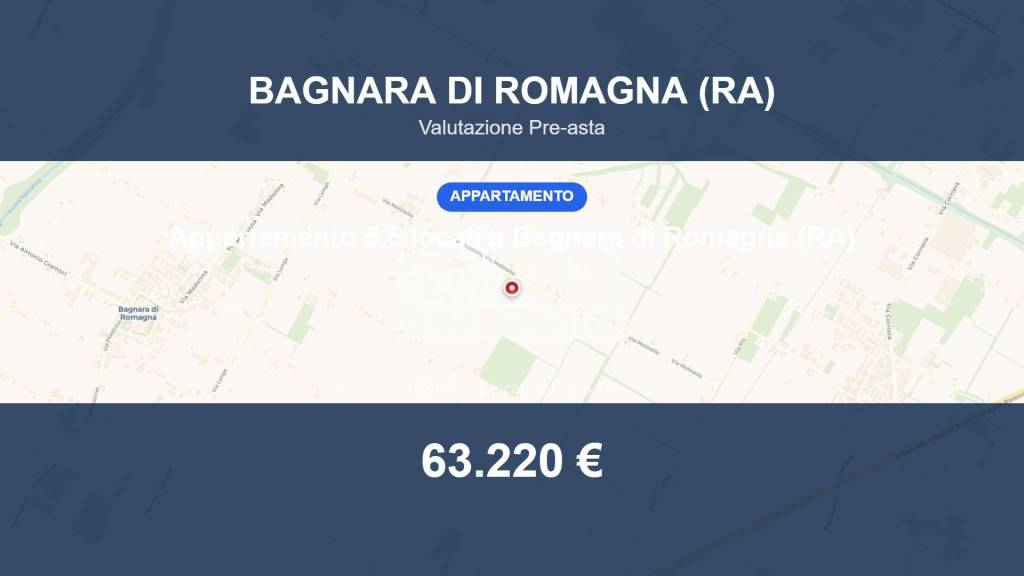 appartamento in vendita a Bagnara di Romagna