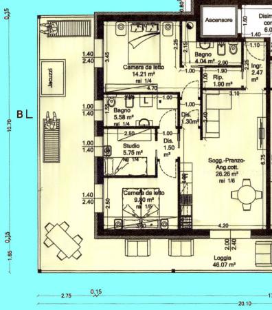 appartamento in vendita a Cervia in zona Milano Marittima