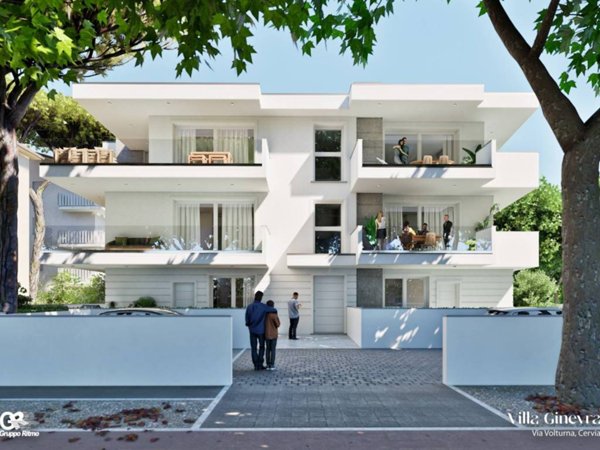 intera palazzina in vendita a Cervia in zona Milano Marittima