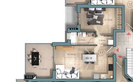 appartamento in vendita a Cervia in zona Milano Marittima