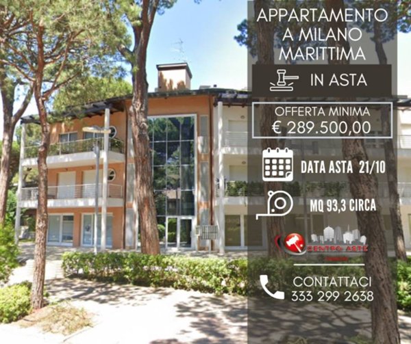 appartamento in vendita a Cervia in zona Milano Marittima