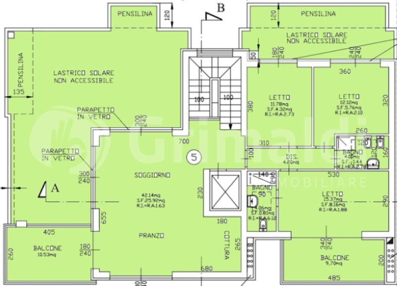 appartamento in vendita a Cervia in zona Milano Marittima