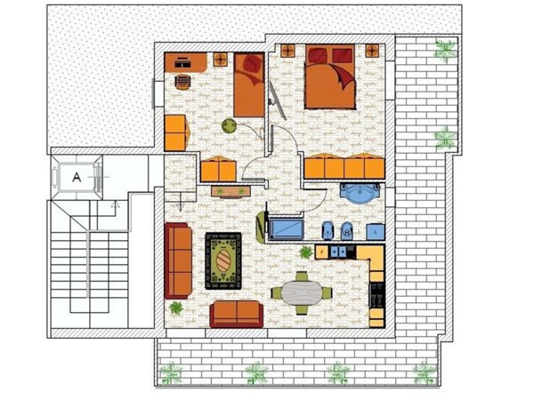 appartamento in vendita a Cervia in zona Milano Marittima