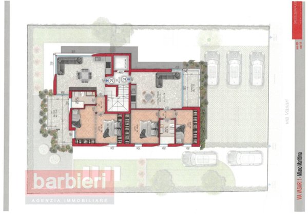 appartamento in vendita a Cervia in zona Milano Marittima