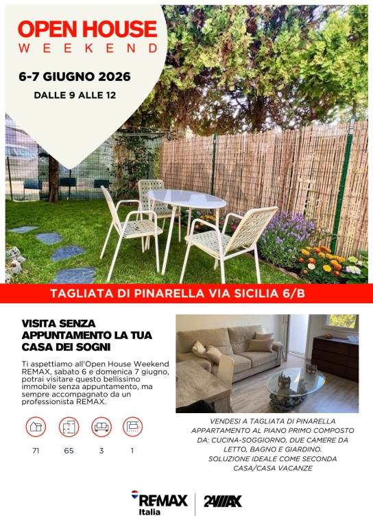 appartamento in vendita a Cervia in zona Pinarella