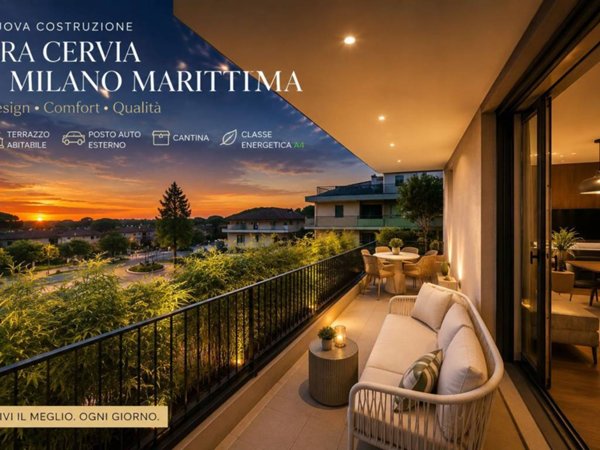 appartamento in vendita a Cervia in zona Milano Marittima