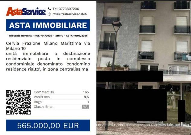 quadrivano in vendita a Cervia in zona Milano Marittima