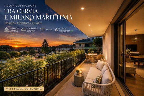 appartamento in vendita a Cervia in zona Milano Marittima