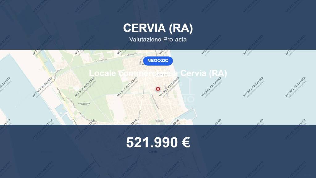locale commerciale in vendita a Cervia in zona Milano Marittima