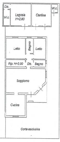 appartamento in vendita a Conselice in zona Lavezzola