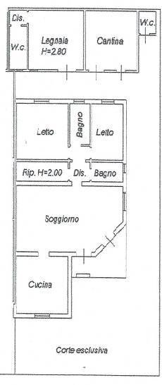 appartamento in vendita a Conselice in zona Lavezzola