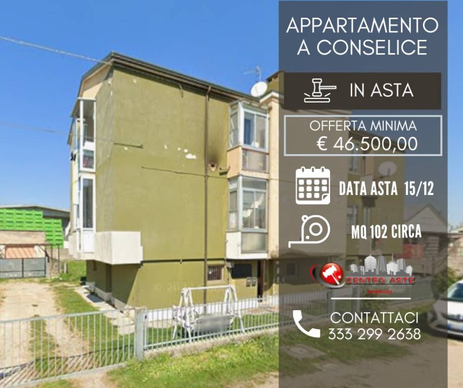 appartamento in vendita a Conselice