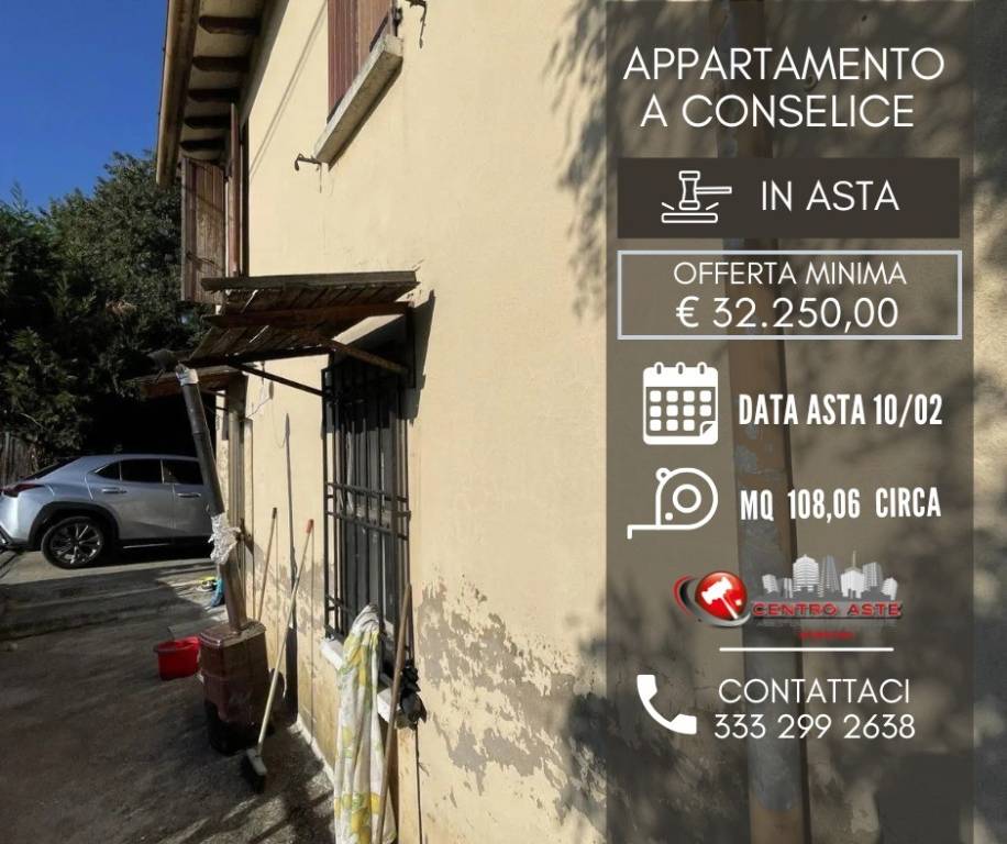 appartamento in vendita a Conselice