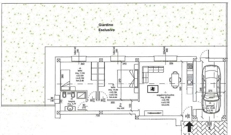 appartamento in vendita a Conselice