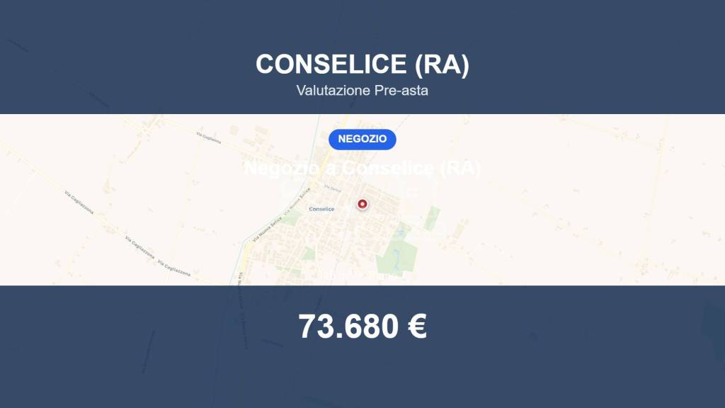 negozio in vendita a Conselice