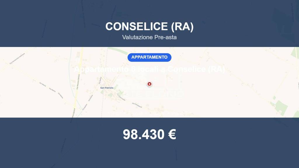 appartamento in vendita a Conselice in zona Borgo Serraglio