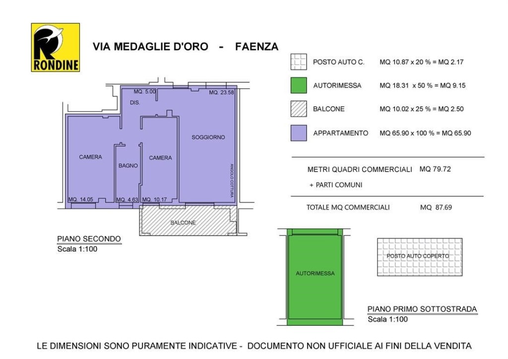 appartamento in vendita a Faenza