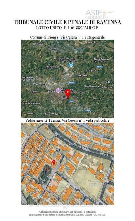 appartamento in vendita a Faenza