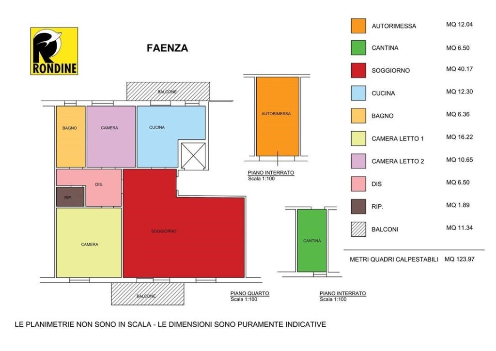 appartamento in vendita a Faenza