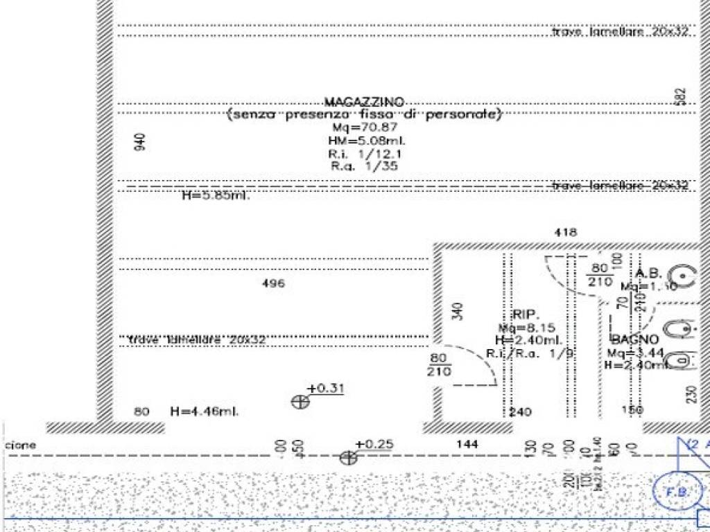 locale commerciale in vendita a Faenza