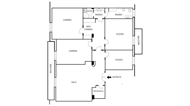 appartamento in vendita a Faenza in zona Fossolo