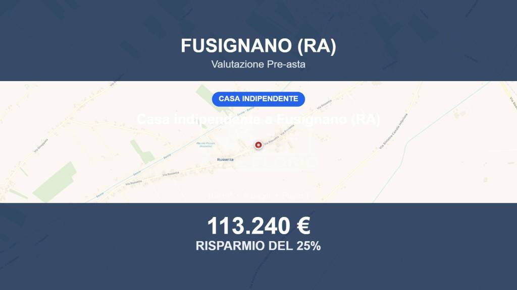 casa indipendente in vendita a Fusignano in zona Rossetta