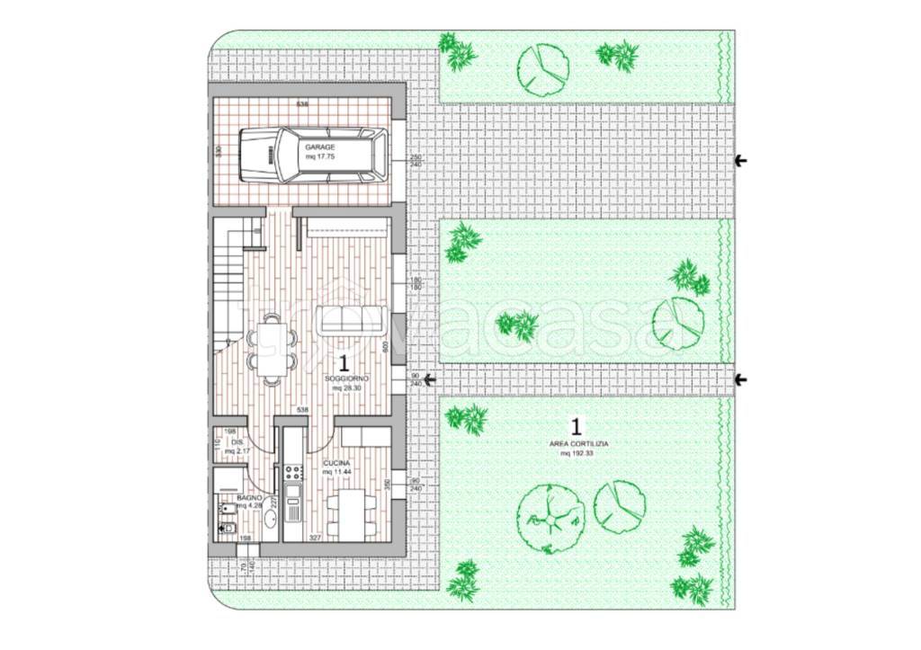 casa indipendente in vendita a Lugo in zona Villa San Martino