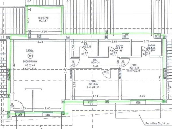 appartamento in vendita a Ravenna in zona Centro Storico