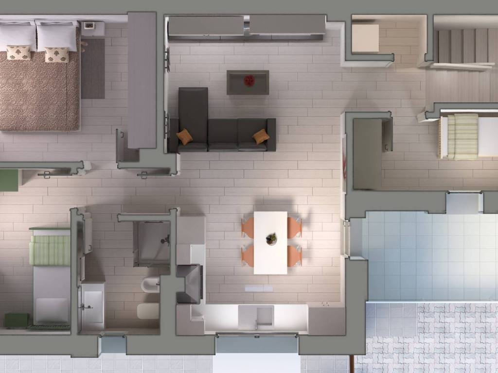 appartamento in vendita a Ravenna in zona Ponte Nuovo