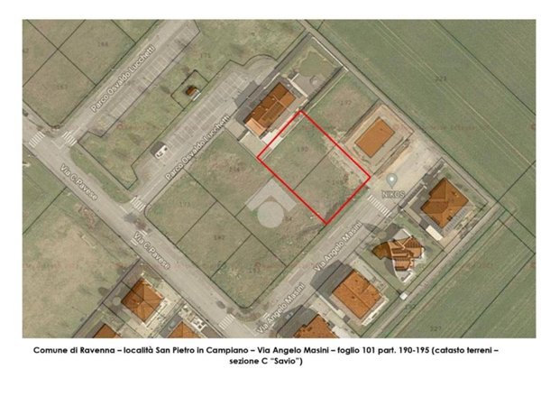 terreno edificabile in vendita a Ravenna in zona San Pietro in Campiano