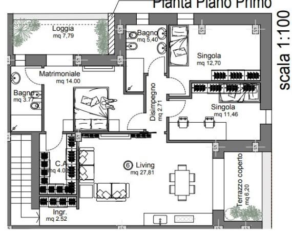 appartamento in vendita a Ravenna in zona Centro Storico