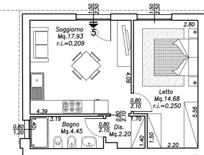 appartamento in vendita a Ravenna in zona Marina di Ravenna