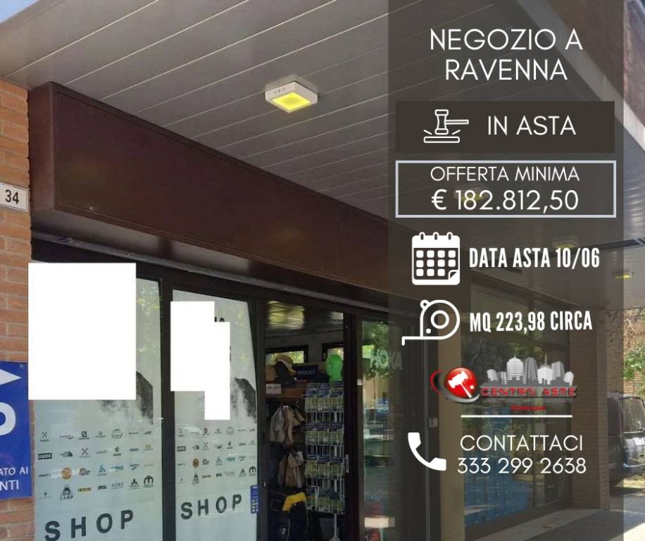 negozio in vendita a Ravenna