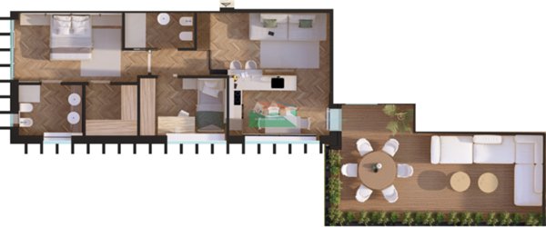 appartamento in vendita a Ravenna in zona Marina Romea