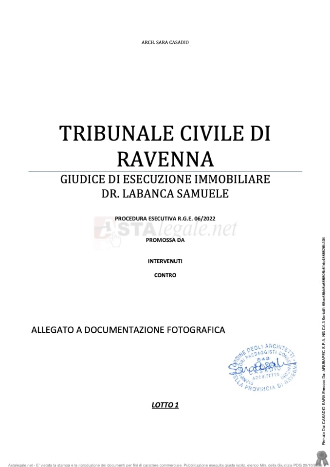 terreno edificabile in vendita a Ravenna in zona San Zaccaria
