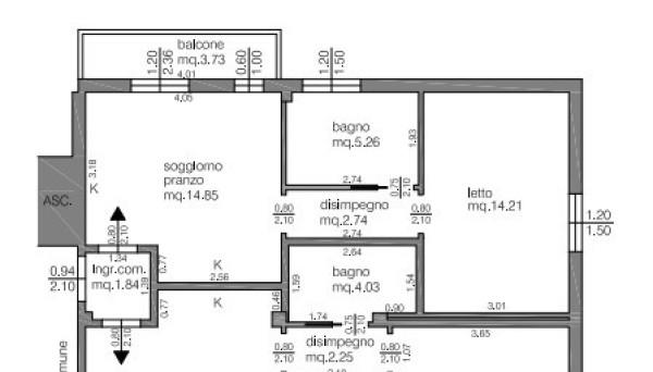 appartamento in vendita a Ravenna in zona Centro Storico