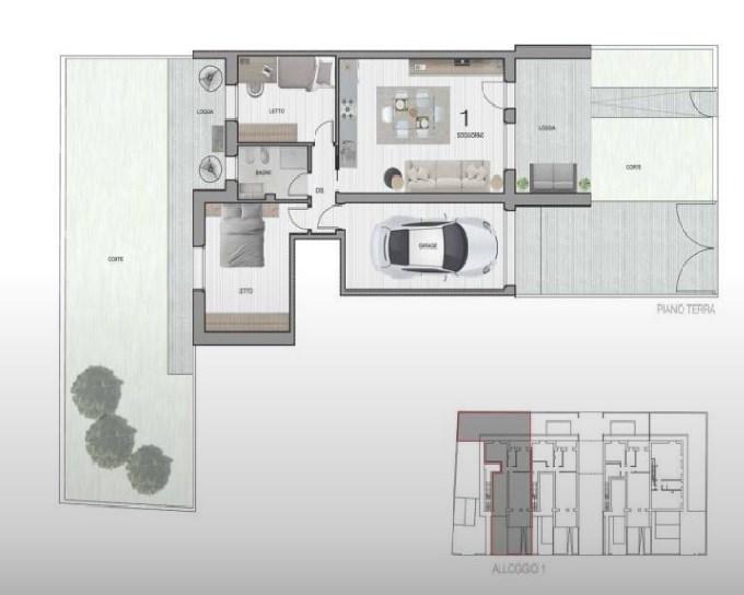 appartamento in vendita a Ravenna in zona Piangipane