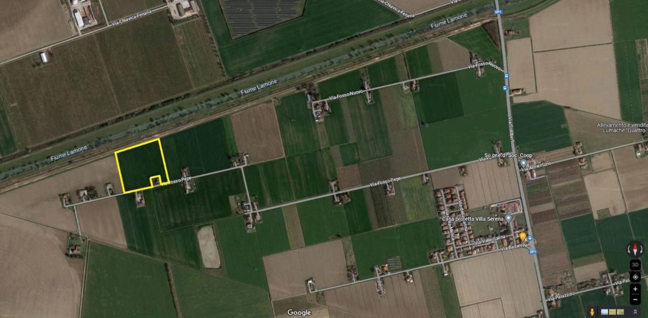 terreno agricolo in vendita a Ravenna in zona San Romualdo