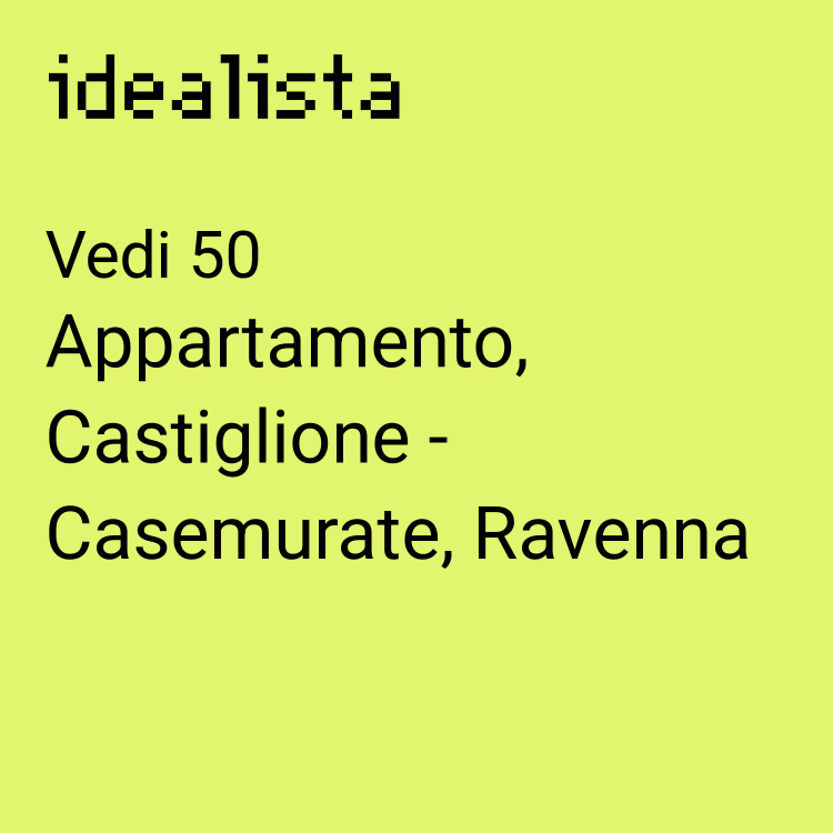 appartamento in vendita a Ravenna in zona Castiglione di Ravenna