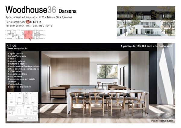 appartamento in vendita a Ravenna in zona Centro Storico