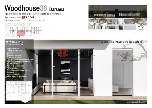 appartamento in vendita a Ravenna in zona Centro Storico