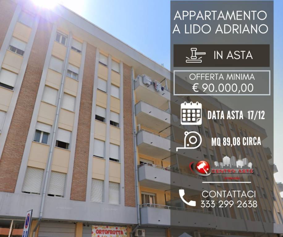 appartamento in vendita a Ravenna in zona Lido Adriano